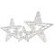 LED Color Changing Stars Outdoor Christmas Décor Set